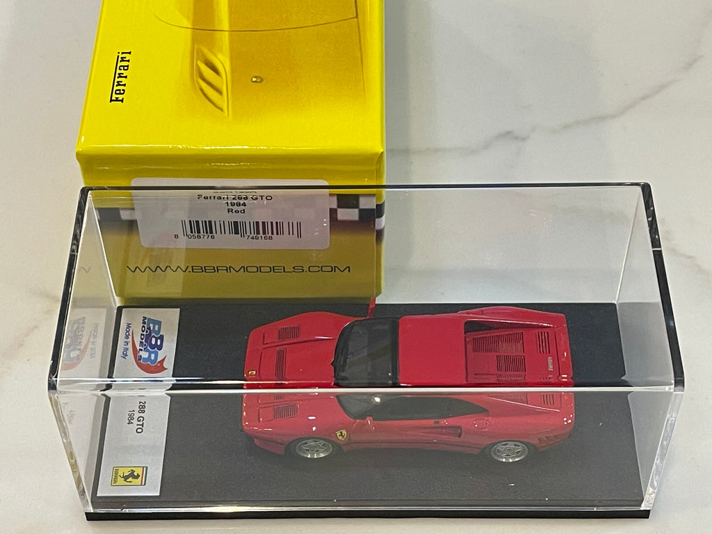 BBR 1/43 Ferrari Testarossa 1984 Yellow BBR139B – Paddock Collection