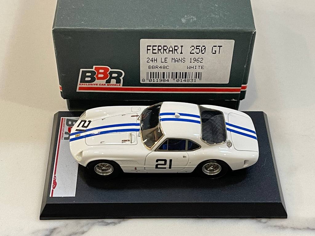 BBR 1/43 Ferrari 250 GT Sperimentale 24 Hours Le Mans 1961 Blue No