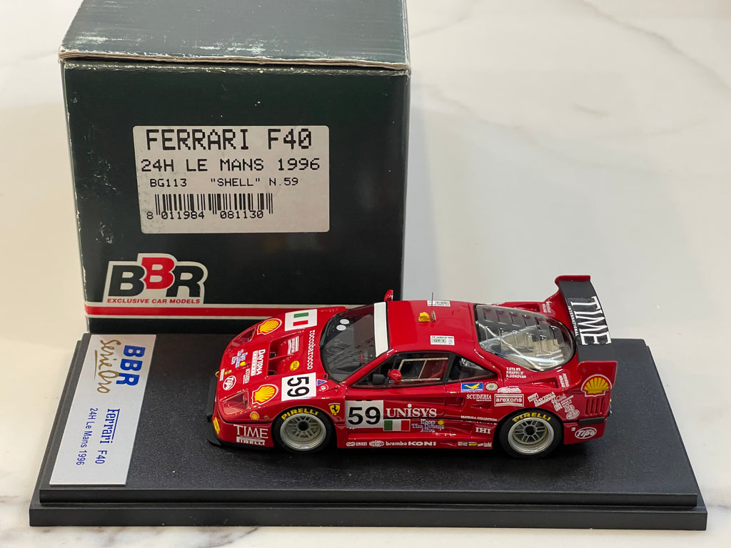 BBR 1/43 Ferrari 512 BBLM 24 Hours Le Mans 1979 Red No. 64 BBRC36 