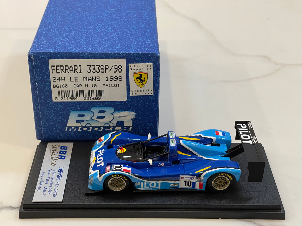 BBR 1/43 Ferrari 333 SP/95 24 Hours Le Mans 1995 Yellow No. 1 BG88