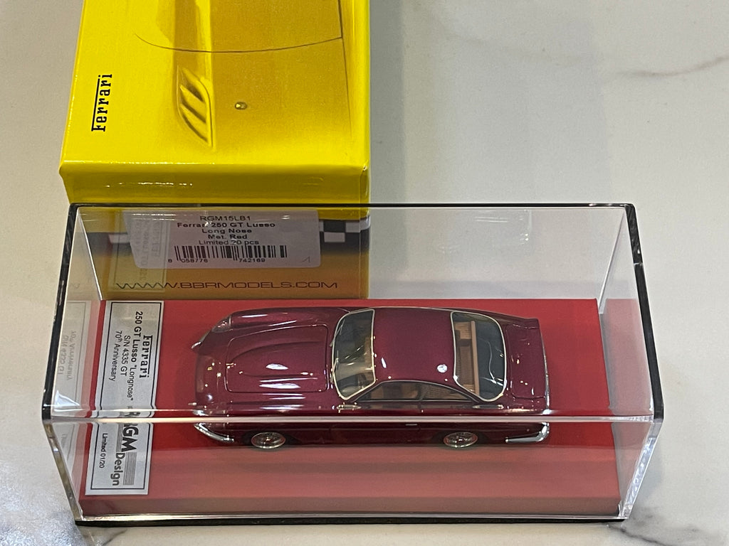 BBR 1/43 Ferrari 250 GT Lusso RHD 5031GT 1963 Red CAR41D1