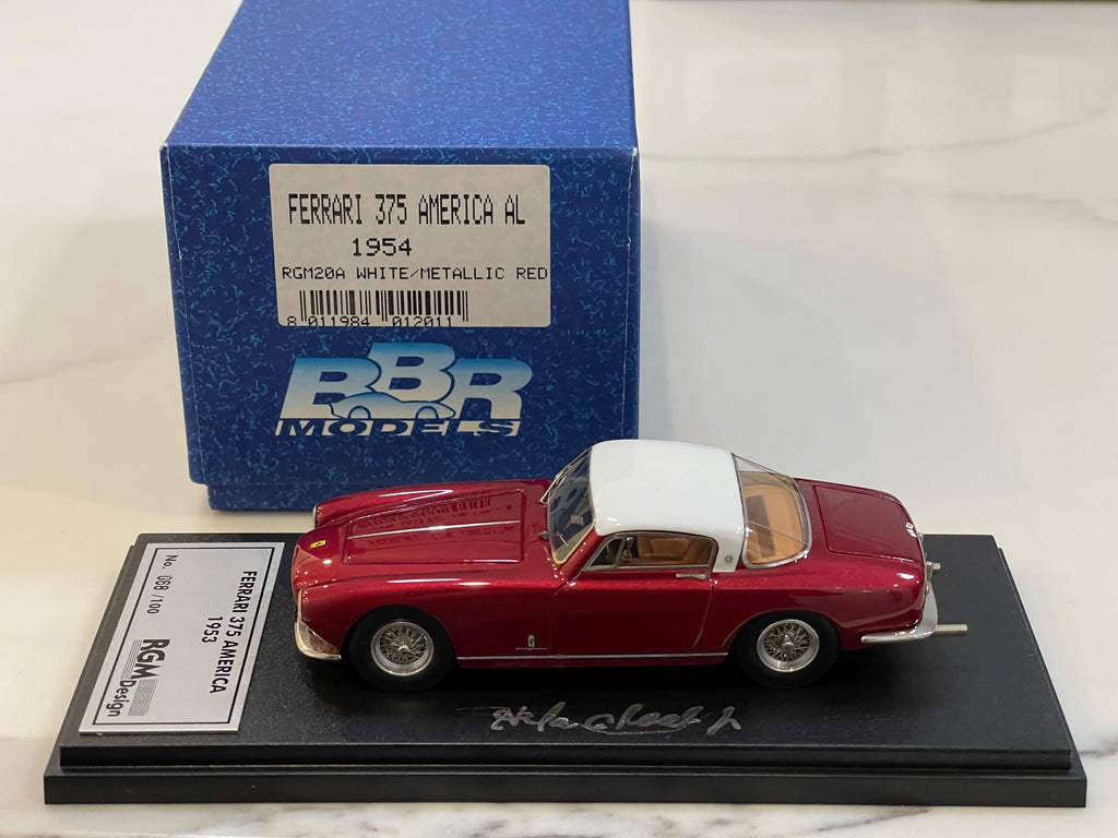 BBR 1/43 Ferrari 375 America Coupe 1953 Dark Red/Ivory BBR244CPRE 