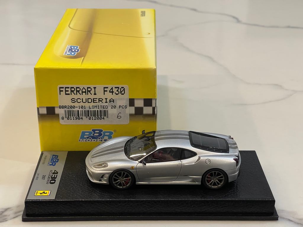 BBR 1/43 Ferrari F430 Scuderia 2007 Met. Avio BBR200B – Paddock 