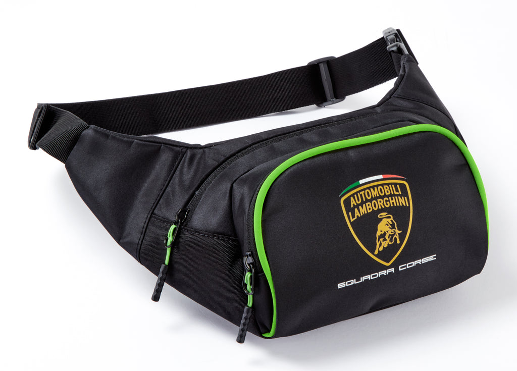 Lamborghini Squadra Corse Team Shoulder Bag Black – Paddock Collection