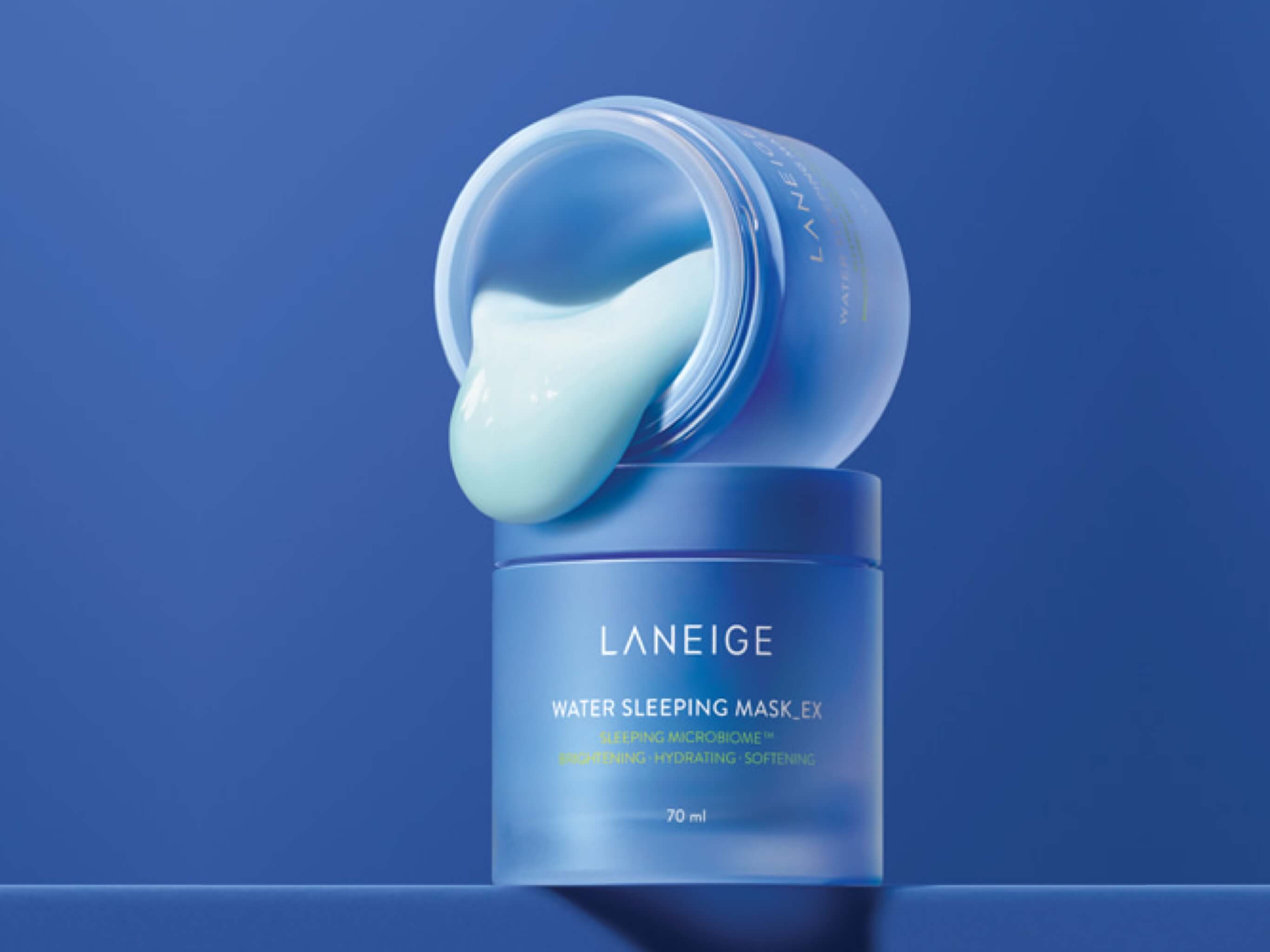 Laneige Water Sleeping Mask - pretty image of 3 jars