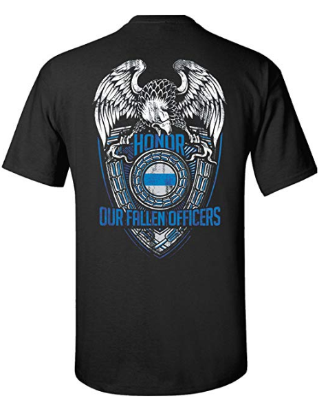 Patriot Apparel Honor Fallen Officers Police T Shirt Patriot Apparel Co 5144