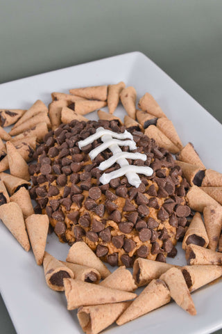 Muddy Bites Peanut Butter Football Dip