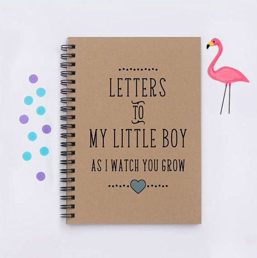 letters to my little boy personalized journal