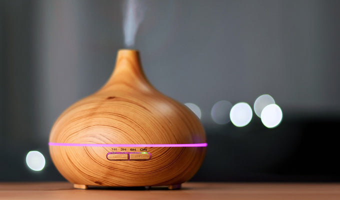 bamboo essential oil diffuser