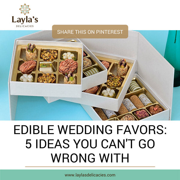 Share on Pinterest Edible wedding favors