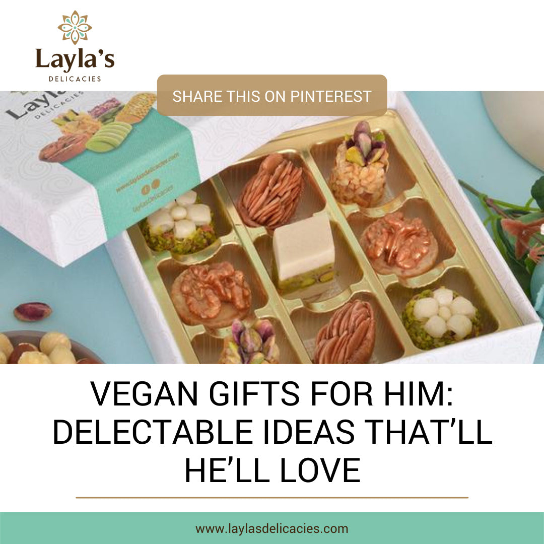 Pinterest pin Vegan gifts