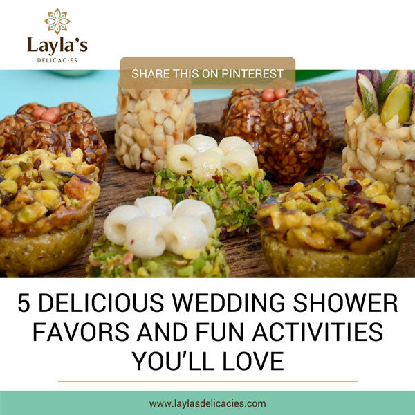 Share on Pinterest 5 delicious wedding shower