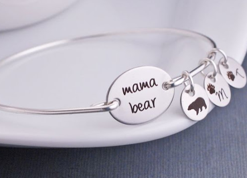 mama bear charm bracelet