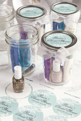 pedicure in a jar