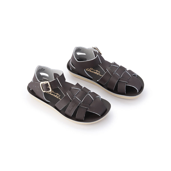 Sun-San By Hoy Size 1 Saltwater Shark II Leather Sandals