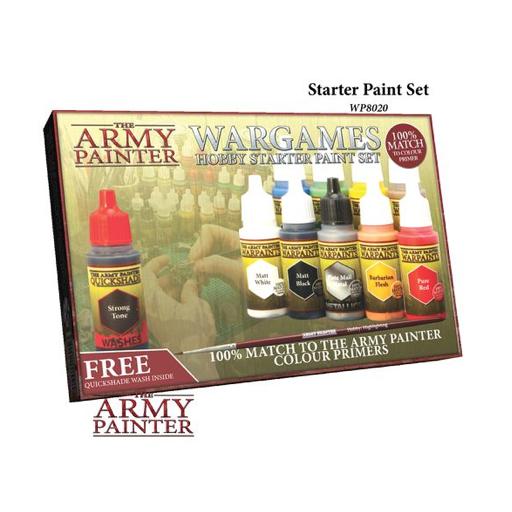 The Army Painter Warpaints Air Starter Set - Non-Toxic Water Based Airbrush  paint set paint and primer for Tabletop Roleplaying, Boardgames, and  Wargames Miniature Model Painting 