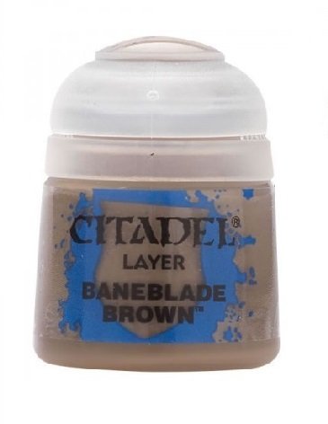 Citadel Baneblade Brown 12ml Layer - Acrylic Paint - 9918995104806