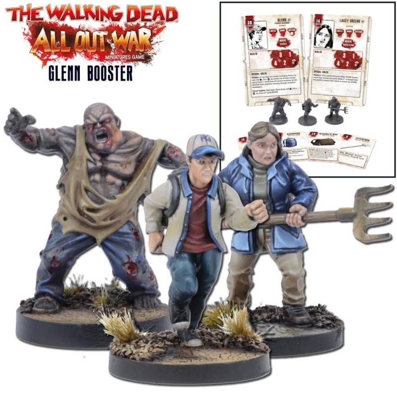 Glenn Booster The Walking Dead All Out War Mantic Games