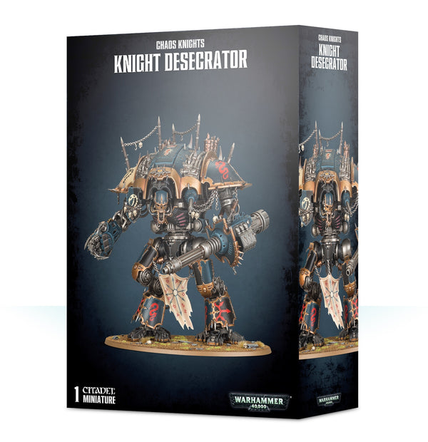 Chaos Knights Knight Desecrator Rampager Knight Titan Warhammer 40k Games Workshop