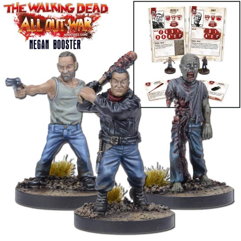 Negan Booster The Walking Dead All Out War Mantic Games