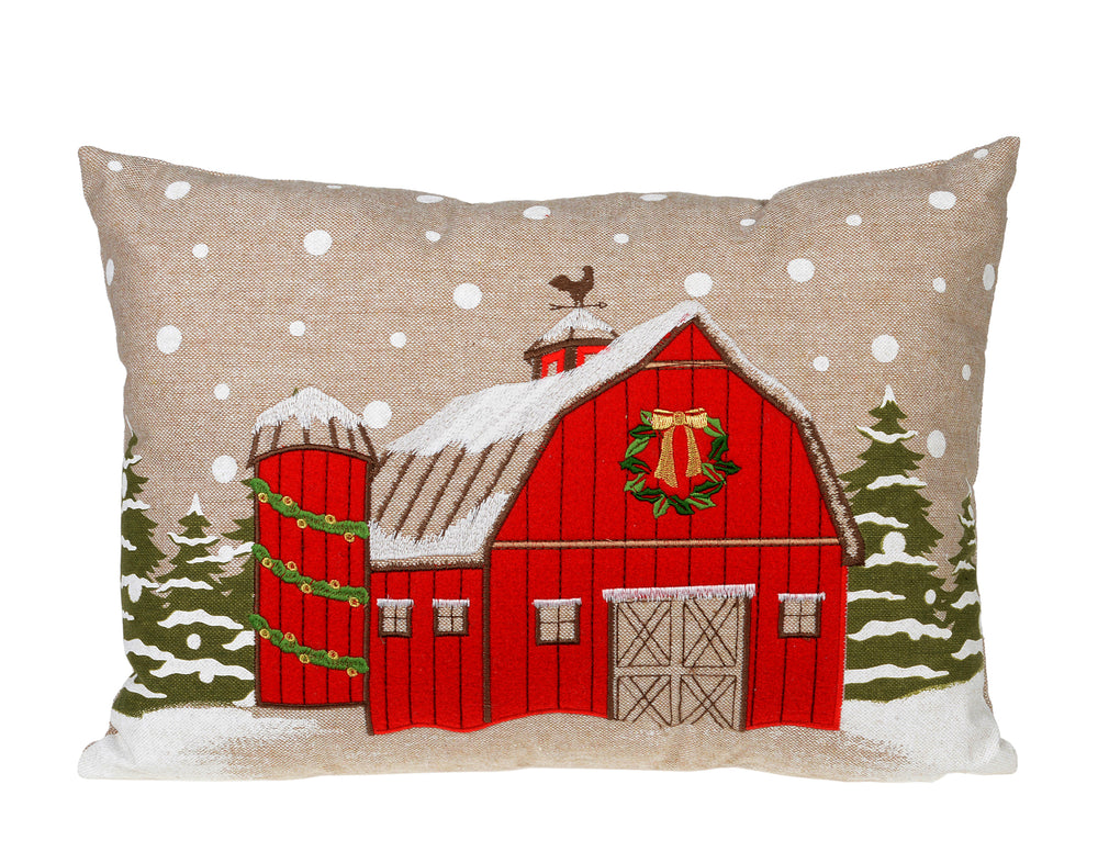 Red Truck Pillow Cover – The Stenciled Barn