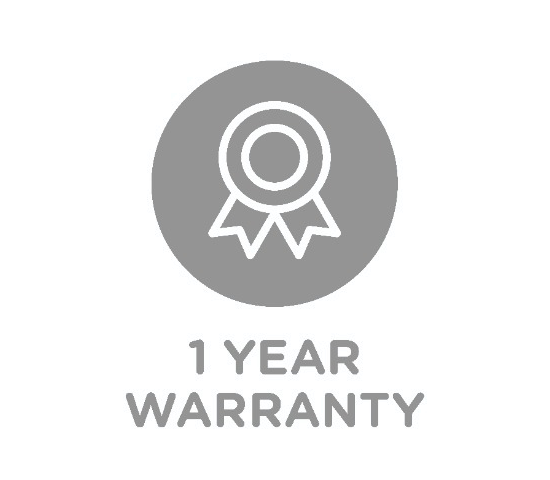 1 Year Warranty