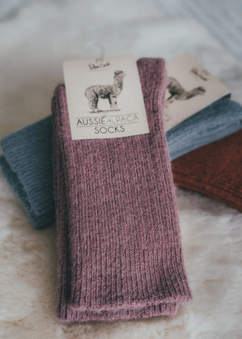 Alpaca Wool Socks