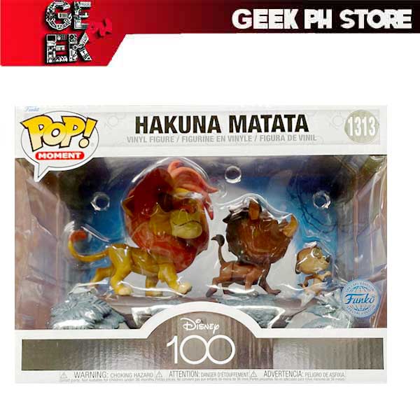 Funko Pop Moments Lion King - Hakuna Matata Special Edition Exclusive sold by Geek PH Store