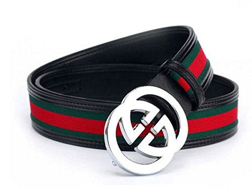 gucci striped belt