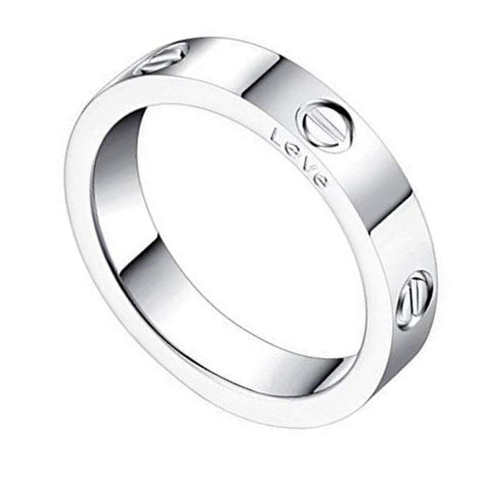 cartier love ring silver