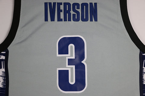 allen iverson georgetown throwback jersey