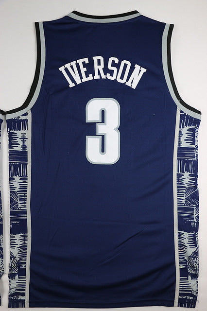 allen iverson georgetown throwback jersey