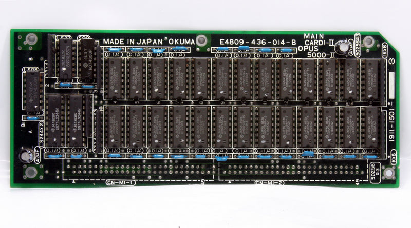 Okuma E4809-436-014-B MAIN CARD 1-II OPUS 5000-II