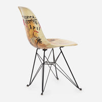 Jean Michel Basquiat Case Study Furniture Side Shell Eiffel Chair P Modernica Inc