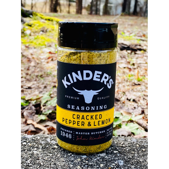 No Salt Lemon Pepper Seasoning - Kinders