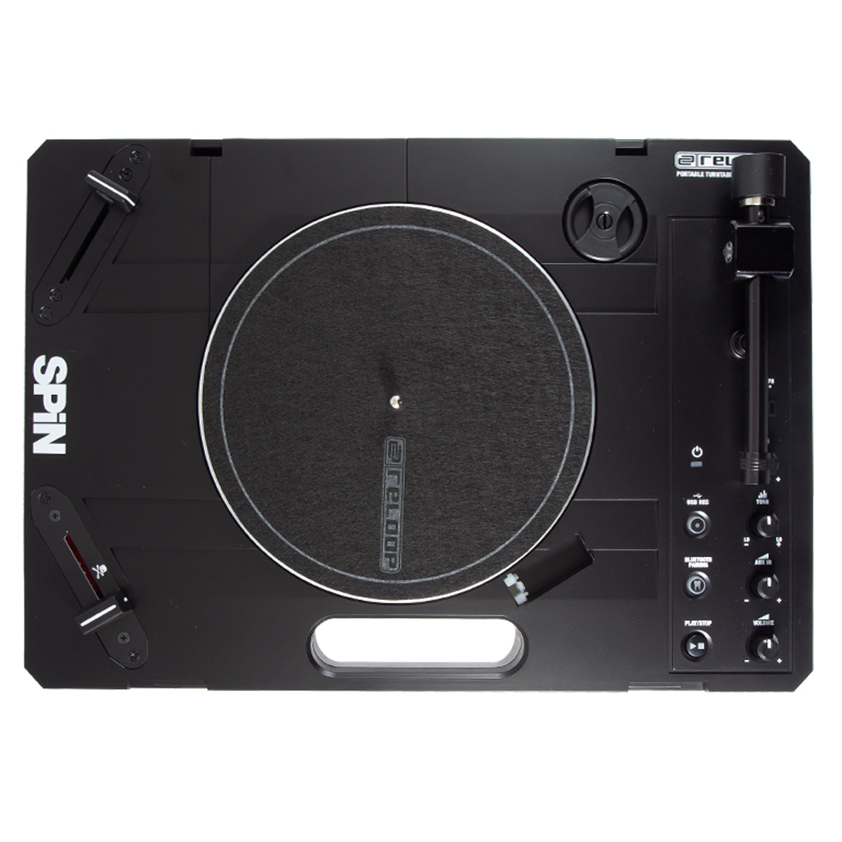 Reloop Spin Black Portable Turntable | Fully Modded