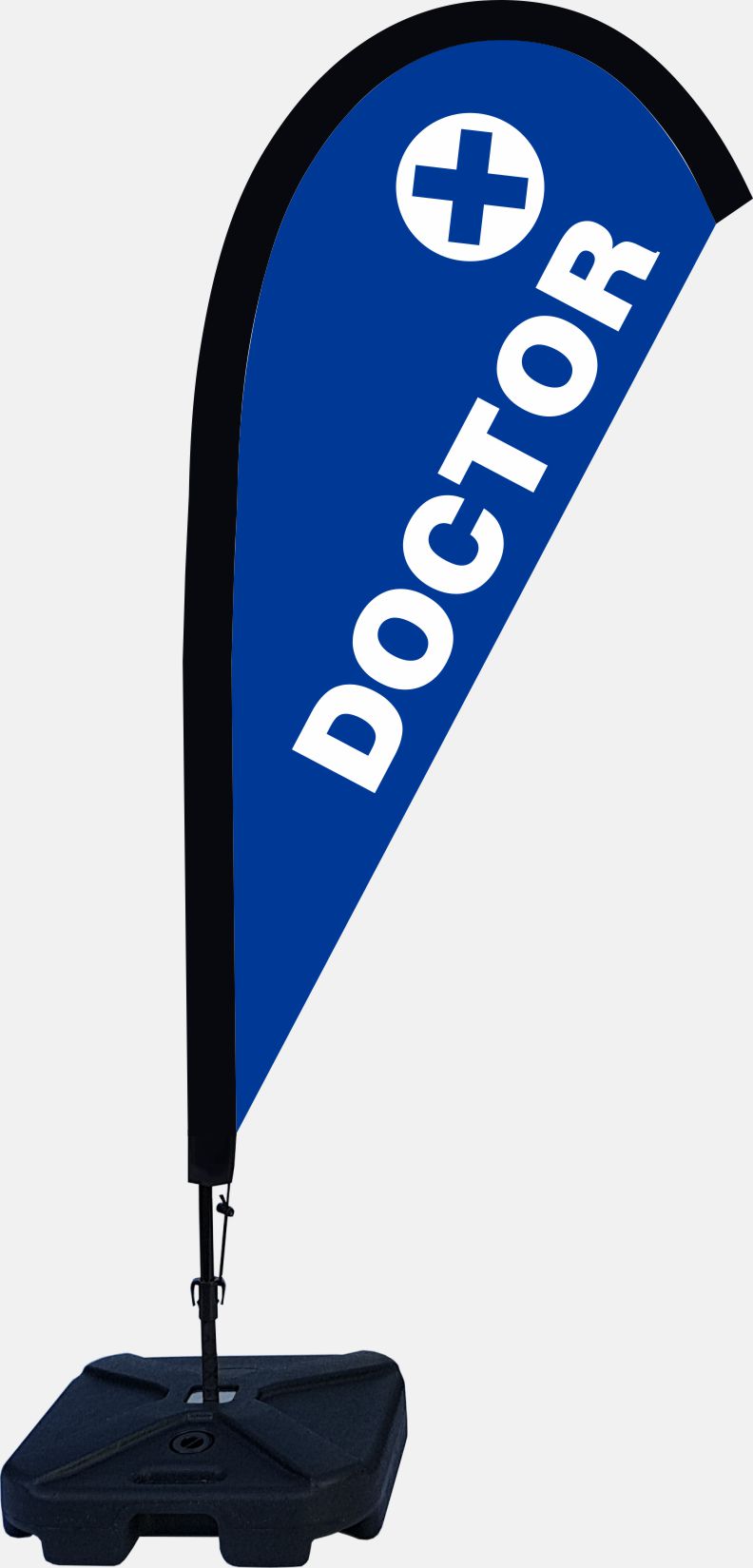 small promotional custom flags for doctor and dentist