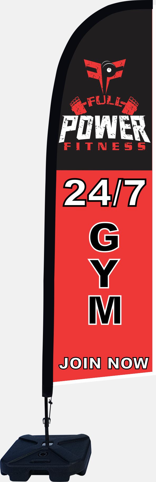 an example of Large custom flags business flags for sports clubs and teams