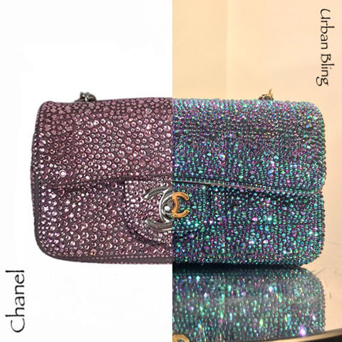 Love this gorgeous Swarovski crystallised Chanel Bag by @crystalledbyjane  🤍💫🤍💫🤍💫🤍💫🤍💫🤍💫🤍💫🤍