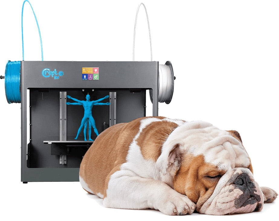 CraftBot 3 3D Printer NEW MOTOR CONTROL FOR QUIET PRINTING - 3D Printers Depot