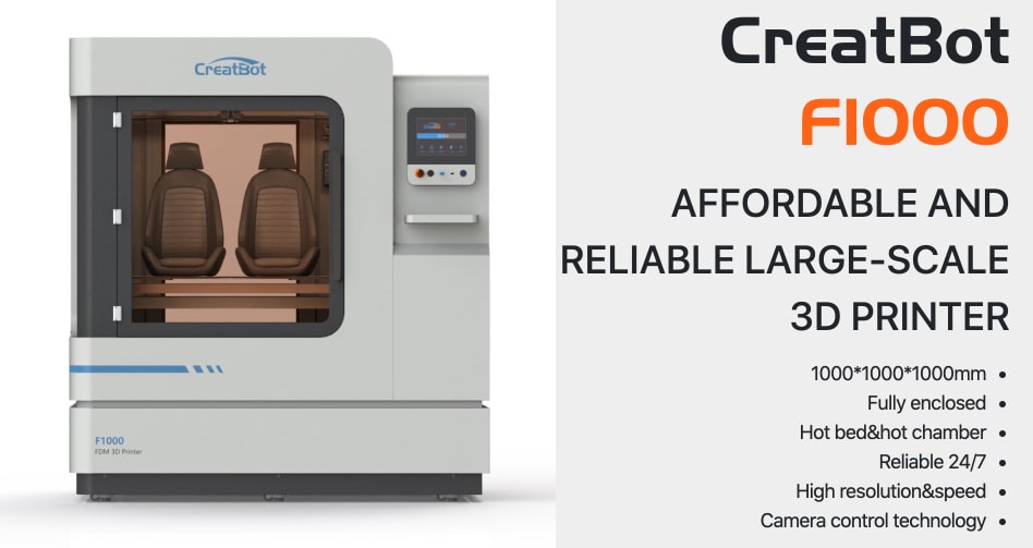 CreatBot F1000 3D printer Features