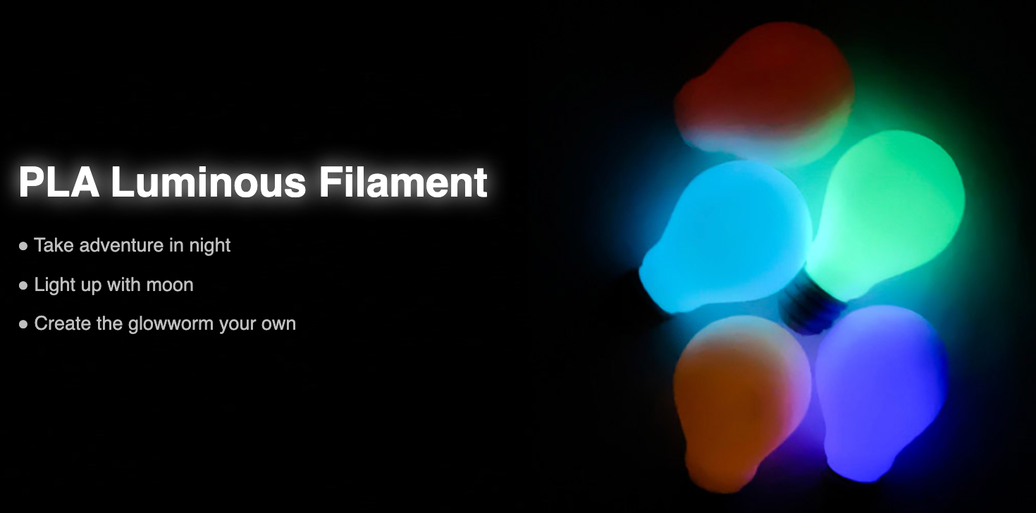 Flashforge-PLA-Luminous-Filament-1.75mm-0.5kg