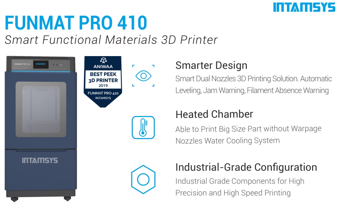 INTAMSYS FUNMAT PRO 410 3D Printer Description 1