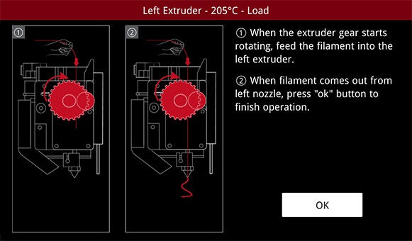 Raise3D_E2_3D_Printer_On_screen_assistance