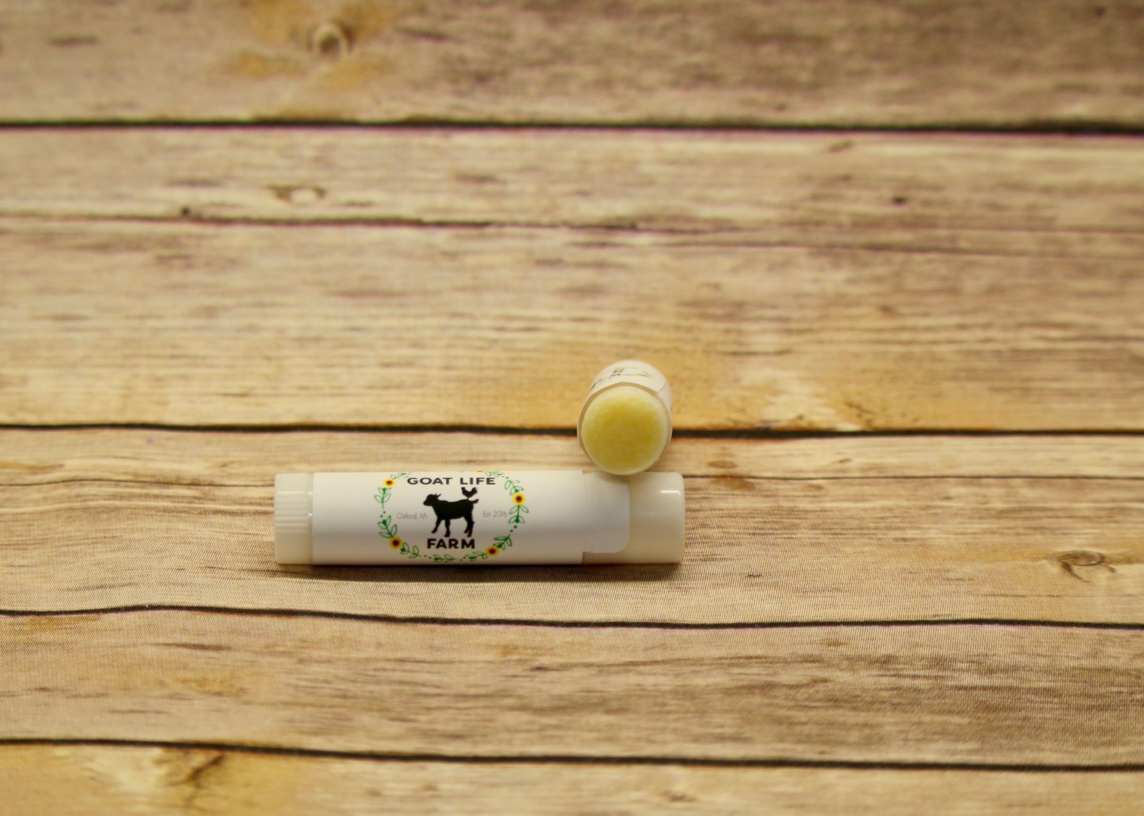 “Raspberry Lemonade” Lip Balm  - One 4 Oz tube - Goat Life Farm