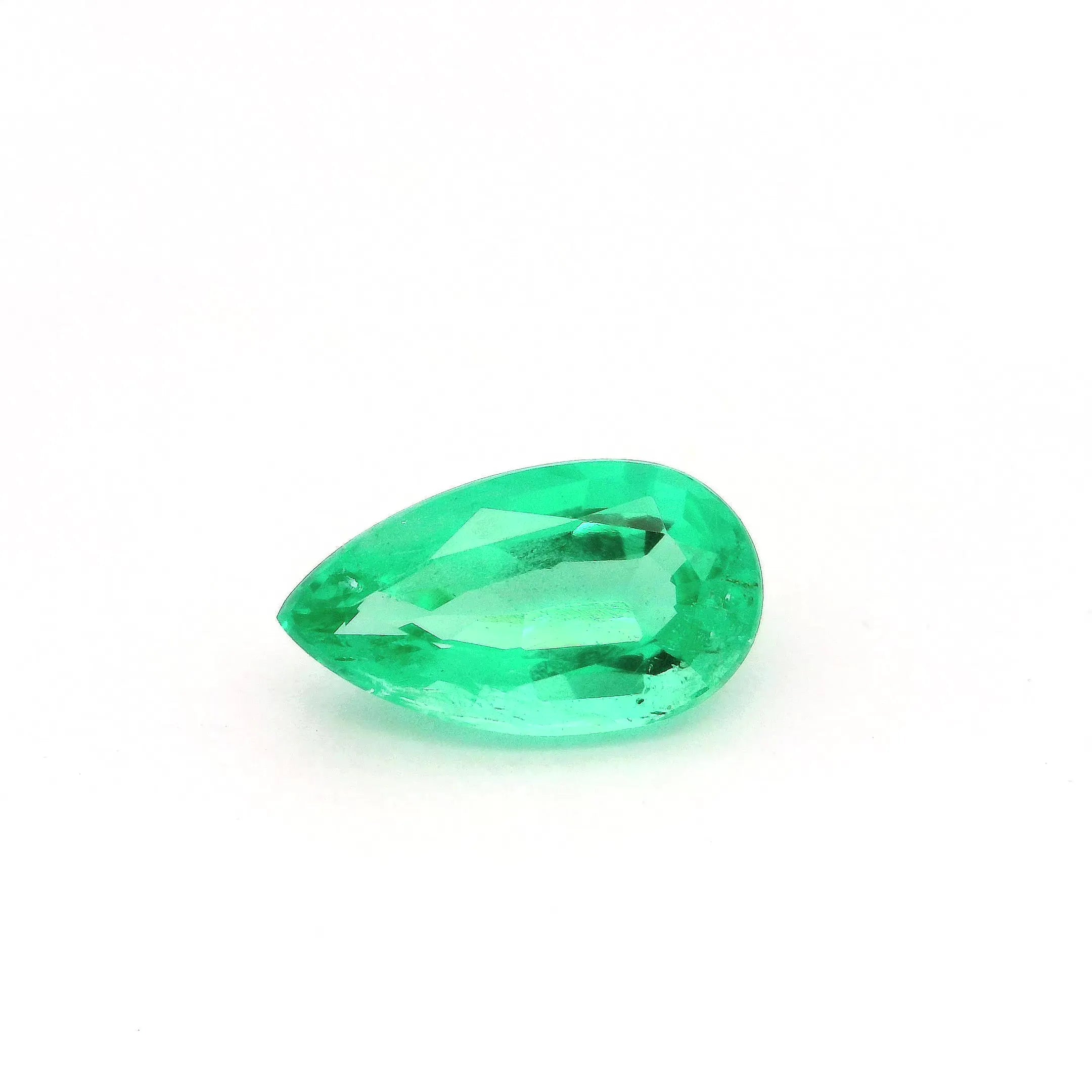 2.00ct Pear Natural Emerald (Colour Green, Clarity Eye Clean, Cut Faceted) AG & CO Jewellery