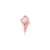 Tulip with CZ stone