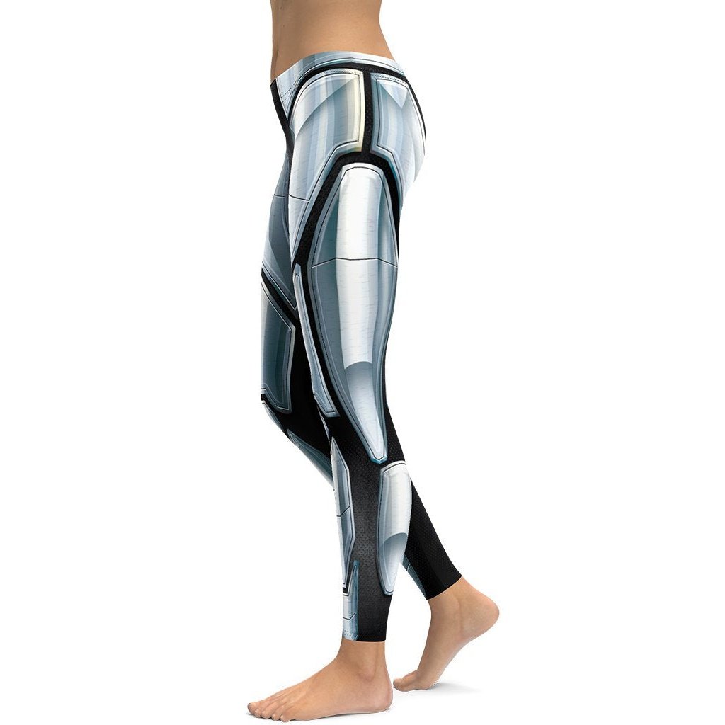Fierce Pulse, Pants & Jumpsuits, 3d Robotic Yoga Leggings Womens Size  Large
