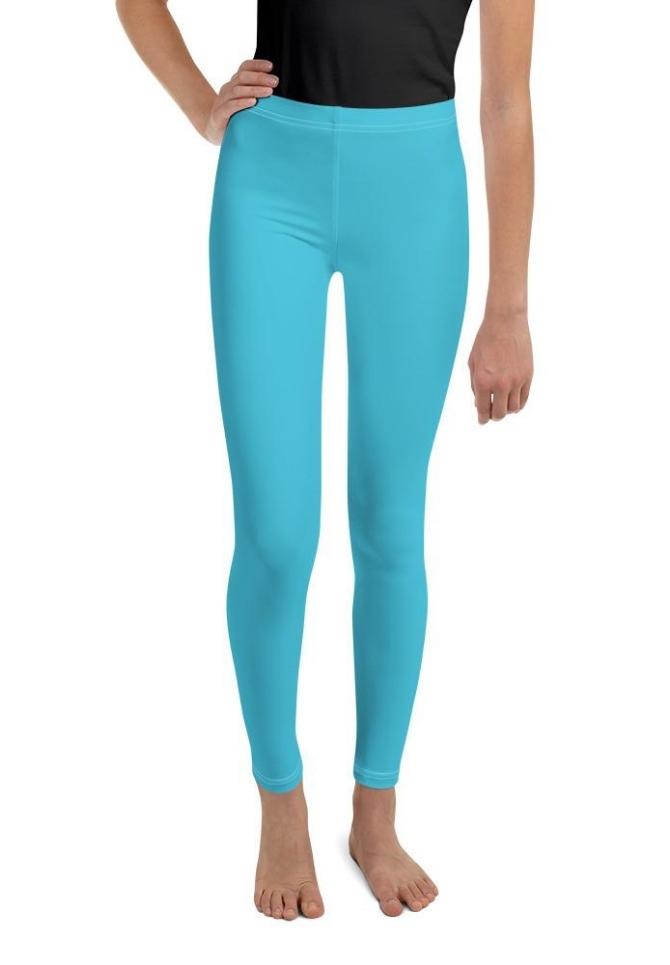 Tie Me Sky Blue Leggings | Products For Those With A Passion For Both  Fitness & Fashion