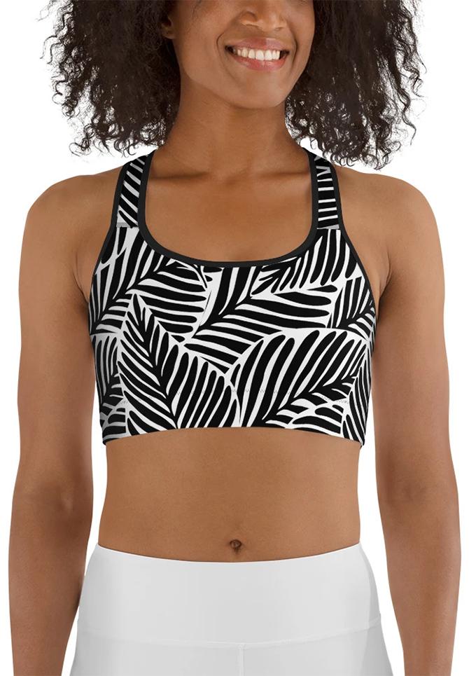 Fierce Sports Bra (AX Legacy), White